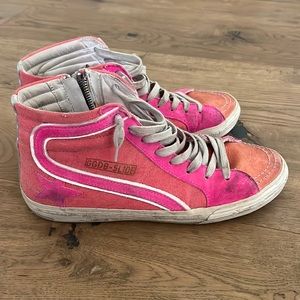 Pink Golden Goose Slide
